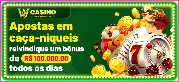 Aplicativo móvel wjcasino para iOS e Android