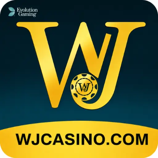 Imagem promocional da wjcasino mostrando Jogos Arcade Online e mercados Mobile no Brasil